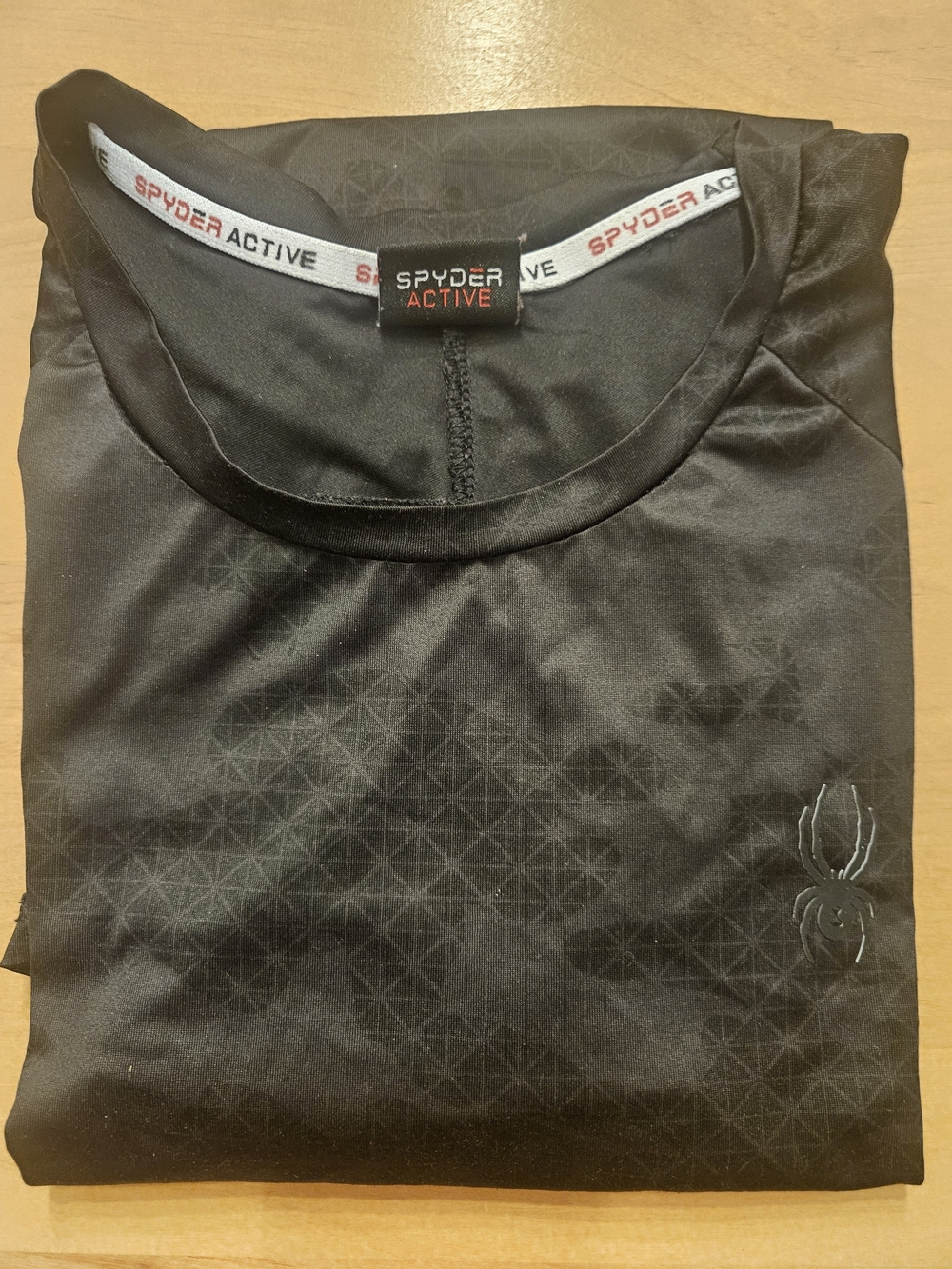 Spyder Active Men’s Black Performance Base Layer